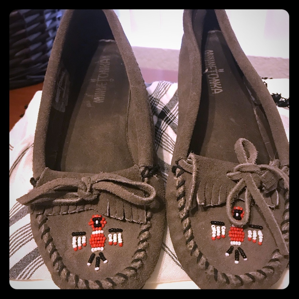 Minnetonka Suede Moccasin Loafer